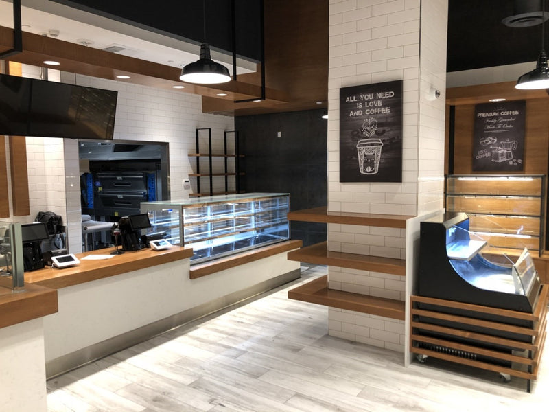 New 85c Bakery Cafe Opens with Rome Tiles