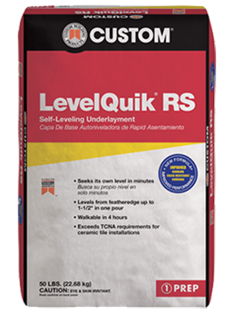 LevelQuik RS (Rapid Setting) Self-Leveling Underlayment