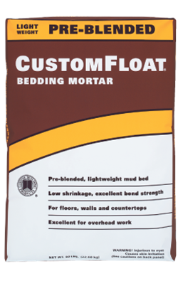CustomFloat Bedding Mortar
