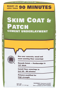 Skim Coat & Patch Cement Underlayment