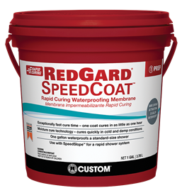 RedGard SpeedCoat Rapid Curing Waterproofing Membrane